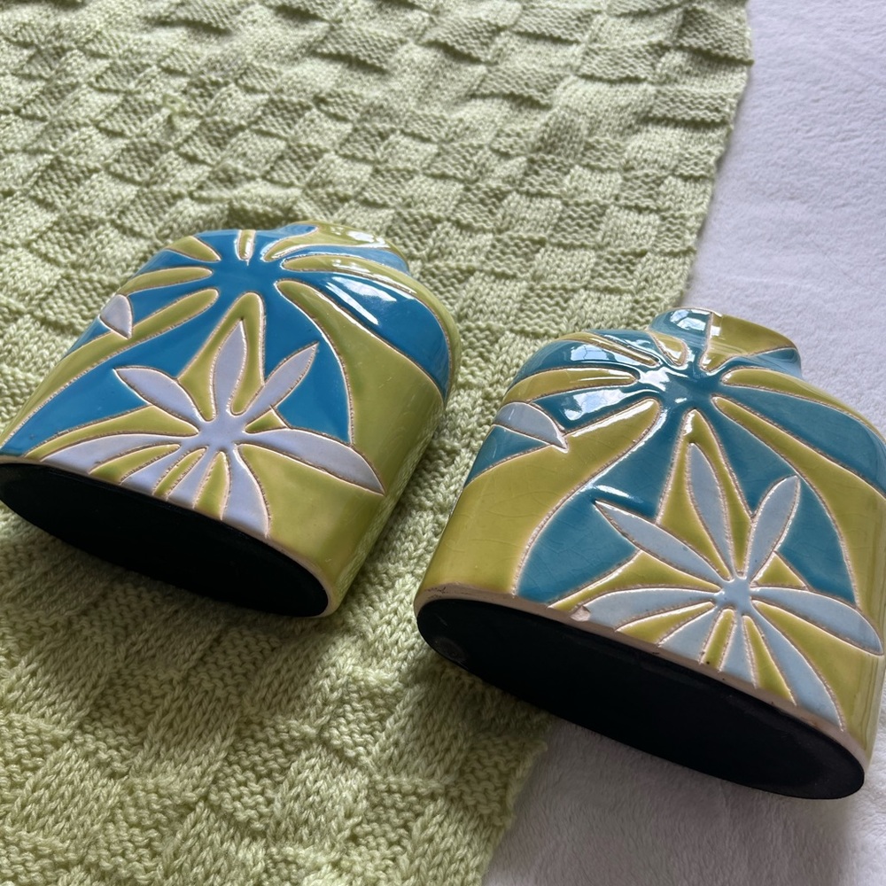 2 piece vase set